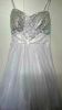 Adult Female Costumes to Hire - White dress with sequin bodice